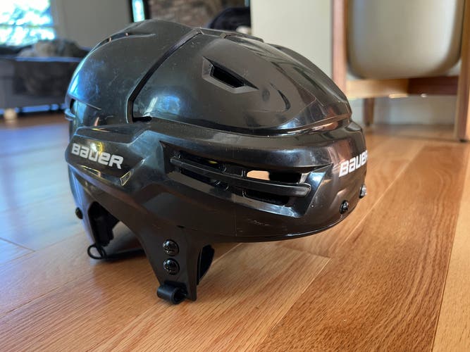 Black Large Bauer IMS 9.0 Helmet Used ReAkt