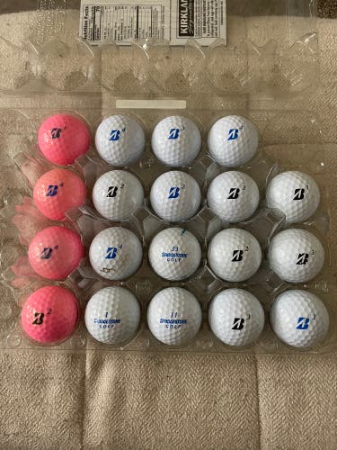 19 Bridgestone Lady Golf Balls for Women (“Lady” and “e6 Lady”)