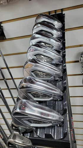 Used Titleist T400 6-p 43 49 6i-sw Regular Flex Steel Shaft Iron Sets