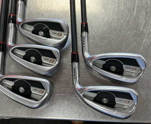 Used Ping G400 6i-pw Regular Flex Graphite Shaft Iron Sets