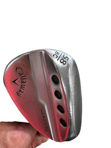 Used Callaway Jaws Md5 58 Degree Regular Flex Steel Shaft Wedges