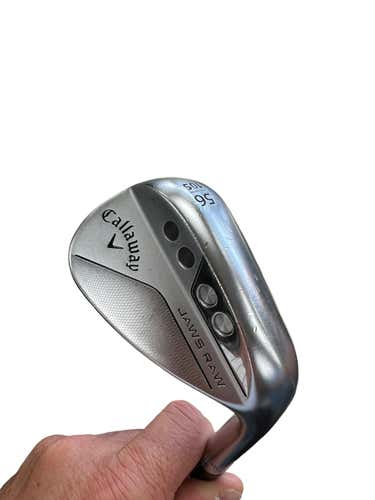 Used Callaway Jaws 56 Degree Stiff Flex Steel Shaft Wedges