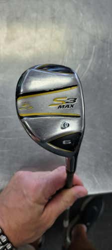 Used Cobra S3 Max 6 Hybrid Senior Flex Graphite Shaft Hybrid Clubs