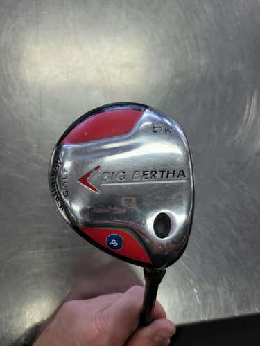 Used Callaway 2007 Big Bertha 5w 5 Wood Stiff Flex Graphite Shaft Fairway Woods