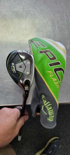 Used Callaway Epic Flash 3 Hybrid Stiff Flex Graphite Shaft Hybrid Clubs