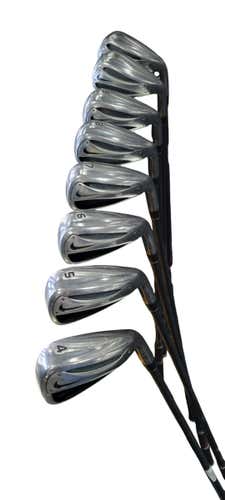 Used Nike Sling Shot Oss Slingshot Shaft 4i-gw Aw Stiff Flex Graphite Shaft Iron Sets