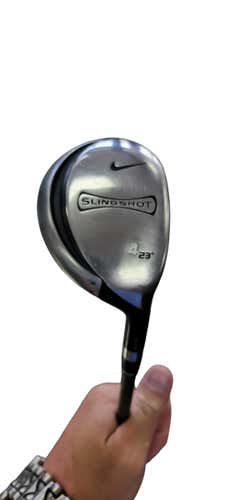 Used Nike Slingshot 4 Hybrid Stiff Flex Graphite Shaft Hybrid Clubs