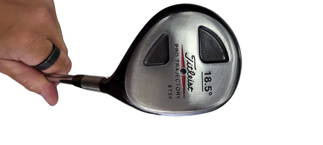 Used Titleist 975 18.5 5 Wood Regular Flex Steel Shaft Fairway Woods