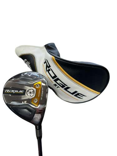 Used Callaway Rogue St Ls 3 Wood Stiff Flex Graphite Shaft Fairway Woods