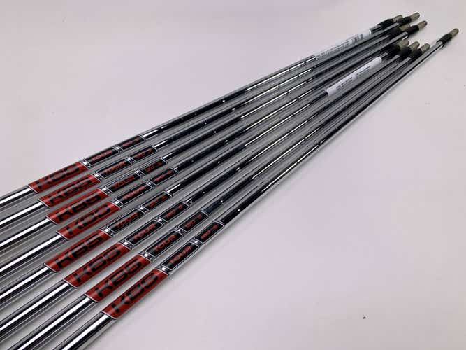 KBS Tour 120g Stiff Steel Iron Set 8 Shafts 34''-37.25''- Pull 0.355