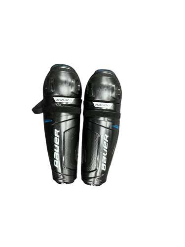 Used Bauer Shin 15" Hockey Shin Guards