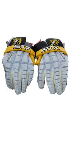 Used Stx Surgeon Cell V Rzr2 Lg Men's Lacrosse Gloves