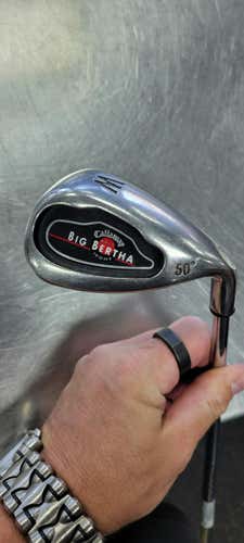 Used Callaway 2004 Big Bertha Pitching Wedge Stiff Flex Steel Shaft Wedges