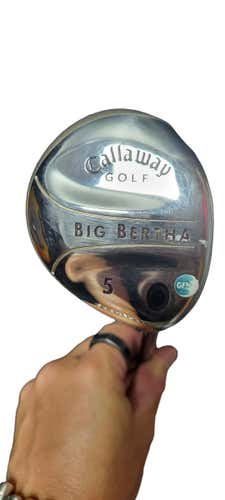 Used Callaway Big Bertha Gems 5 Wood Ladies Flex Graphite Shaft Fairway Woods