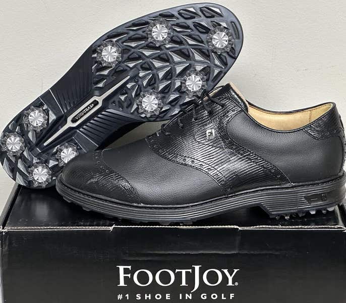 FootJoy - nnna新品未使用 FJ DRYJOYS SP 26.5センチ 黒 FootJoy DryJoys Premiere Wilcox Golf Shoes 54326 Black 9.5