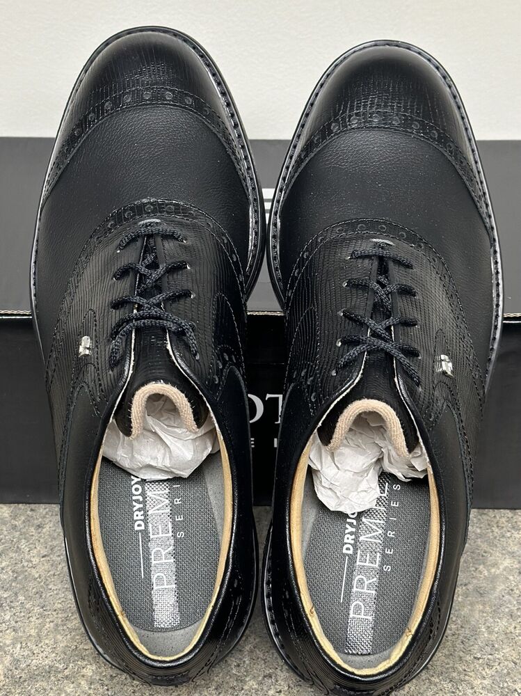 FootJoy - nnna新品未使用 FJ DRYJOYS SP 26.5センチ 黒 FootJoy Dryjoys Premiere Series Wilcox Golf Shoes Black
