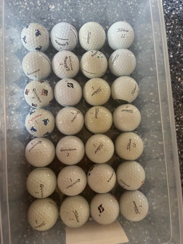 Used Golf Balls