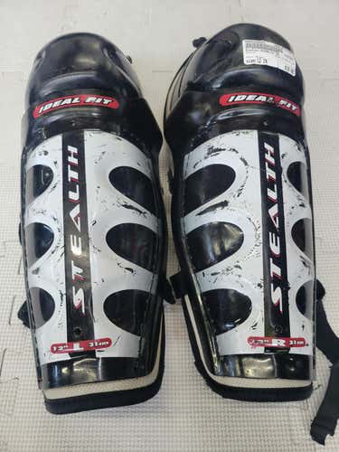 Used Easton Stealth Sg 12" Hockey Shin Guards