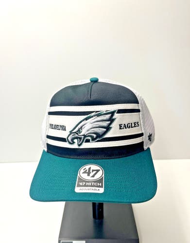 47 Brand Philadelphia Eagles Gridiron Super Stripe '47 Hitch NFL Branded Hat