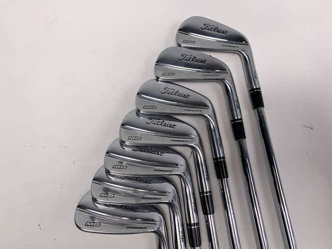 Titleist 716 MB Iron Set 4-PW True Temper Dynamic Gold X100 Extra Stiff Steel RH