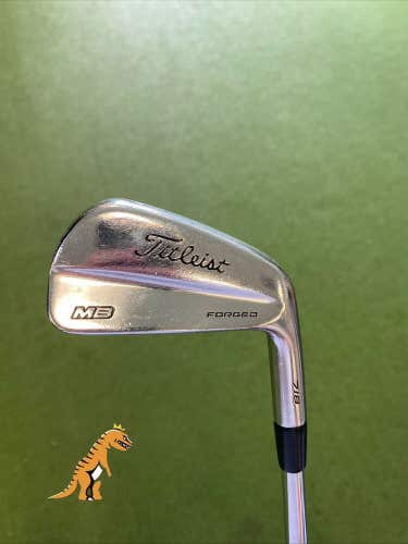 Used RH Titleist 718 Forged MB 6 Iron Dynamic Gold Tour Issue X100 Steel