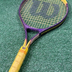 Wilson Rak Attak Jr 23 Tennis Racquet 3 7/8" Grip + 90 sq in Head Size
