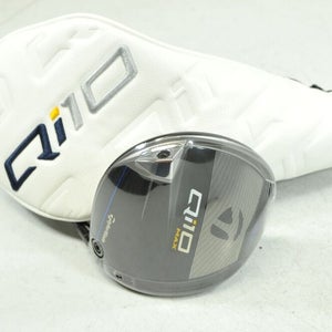 TaylorMade Qi10 Max 9.0* Driver Right X-Stiff HZRDUS RDX Smoke 6.5 NEW # 179615