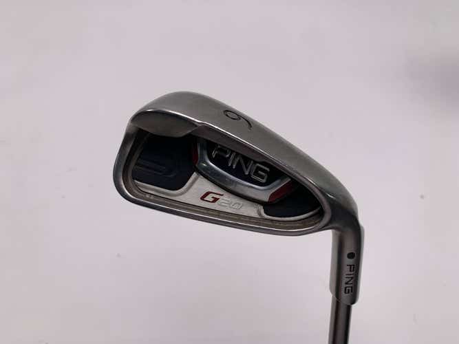 Ping G20 Single 6 Iron Black Dot TFC 169 I Regular Graphite Mens RH