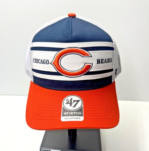 47 Brand Chicago Bears Retro Gridiron Super Stripe '47 Hitch NFL Branded Hat