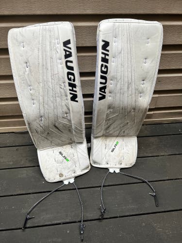 Used 26+2” Vaughn Ventus SLR2 Goalie Leg Pads