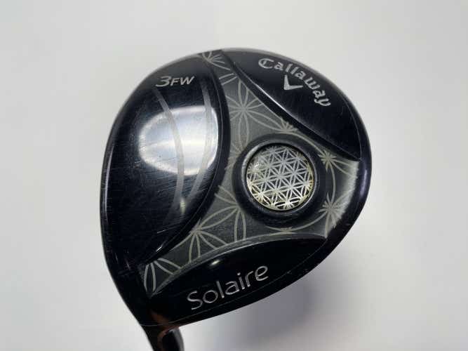 Callaway Solaire 2018 3 Fairway Wood 15* Ladies Graphite Womens LH