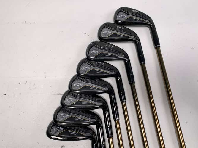 Callaway EPIC Forged Star Iron Set 6-PW+AW+GW+SW ATTAS Speed Series 50g Stiff RH