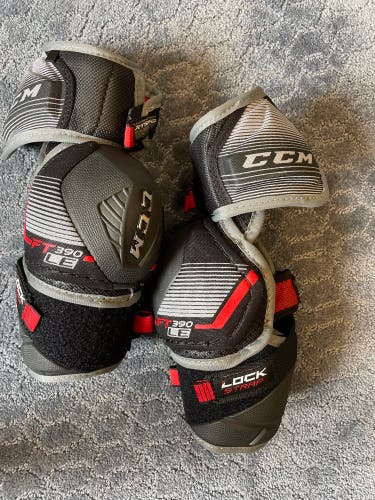 USED CCM JETSPEED FT390 ELBOW PADS - SENIOR SMALL