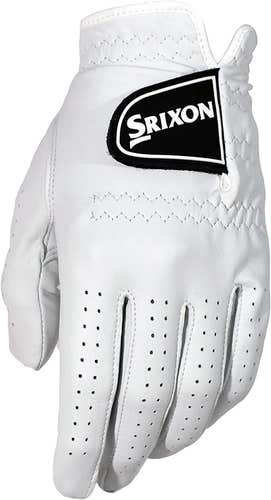 NEW Srixon Premium Cabretta Leather White/Black Golf Glove Men's Extra Large XL