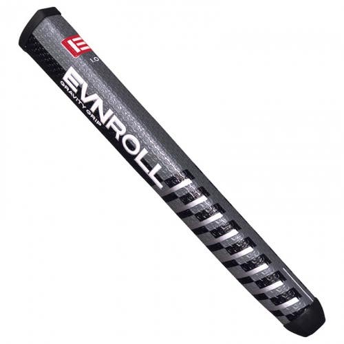 NEW Evnroll 1.0 Gravity Black/Grey Midsize 123g Putter Grip