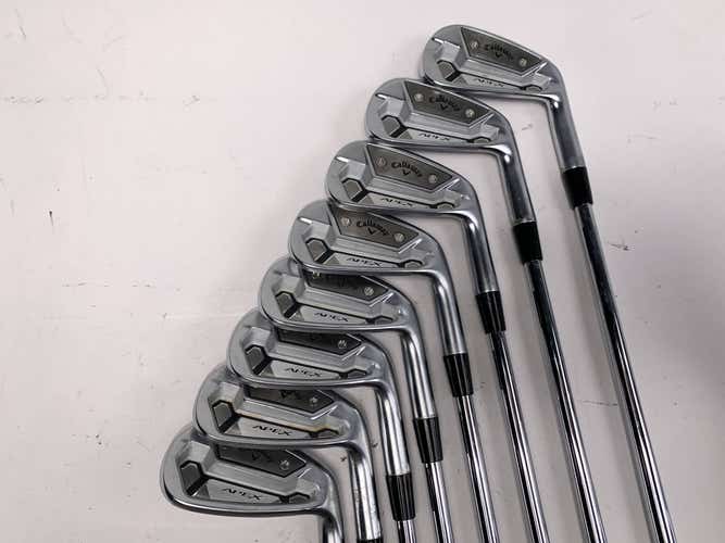 Callaway Apex TCB 21 Iron Set 4-PW+AW TT DG Tour Issue S400 Stiff RH -1/2"