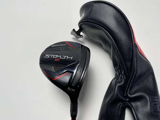 TaylorMade Stealth 2 5 Fairway Wood 18* Fujikura Speeder NX 50g Senior RH HC