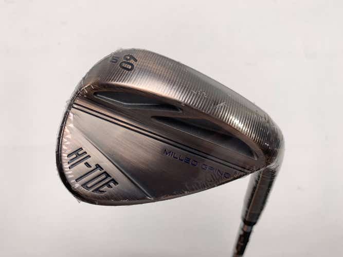 TaylorMade Milled Grind Hi-Toe 3 Copper 60* 10 KBS Hi-Rev 2.0 Wedge Steel RH