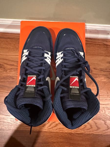 Nike Freek Wrestling Shoes Navy/White Size 11.5 BRAND NEW IN  display picture 3