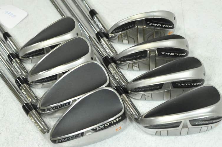 Cleveland Halo XL Full-Face 4-PW,GW Iron Set Right Regular Flex KBS Steel#179751