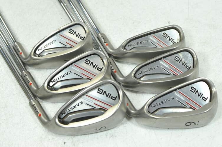 Ping Karsten 2014 7-W,UW,SW Iron Set Right Senior Flex CFS Steel # 179737