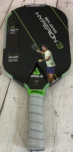 Joola Hyperion 3 Green and Gray Ben Johns Pickleball Paddle 16mm Propulsion Core