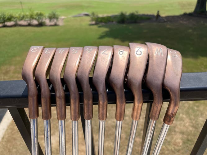 Men's Ping Eye 2 Beryllium Copper Right Handed Iron Set Steel Shaft