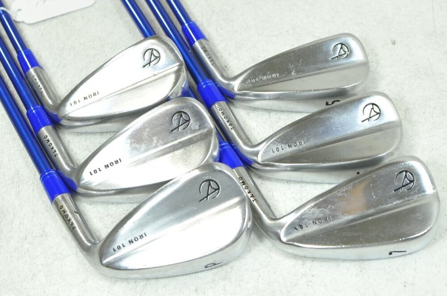Takomo Iron 101 5-PW Iron Set RH Regular Flex Supercharged Graphite # 179600