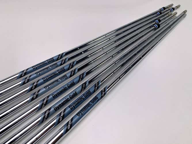 True Temper Dynamic Gold S400 Stiff Iron Set shafts 34.50''-38''-Pull 0.355