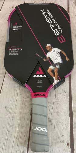 16MM Joola Tyson McGuffin Pink Gray Pickleball Paddle Magnus 3 Propulsion Core