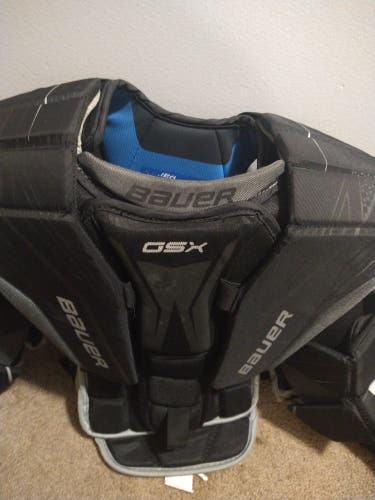 Used Large/Extra Large Bauer GSX Goalie Chest Protector