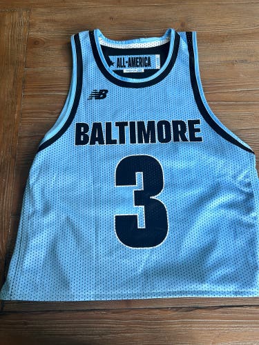 BRAND NEW TEAM BALTIMORE NEW BALANCE ALL ANERICAN JERSEY