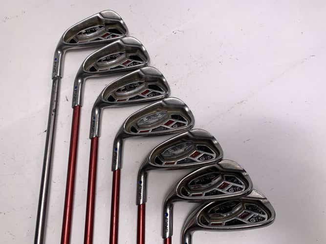 Ping G15 Iron Set 5-PW+GW Blue Dot 1* Up TFC 149 I Regular Graphite Mens LH