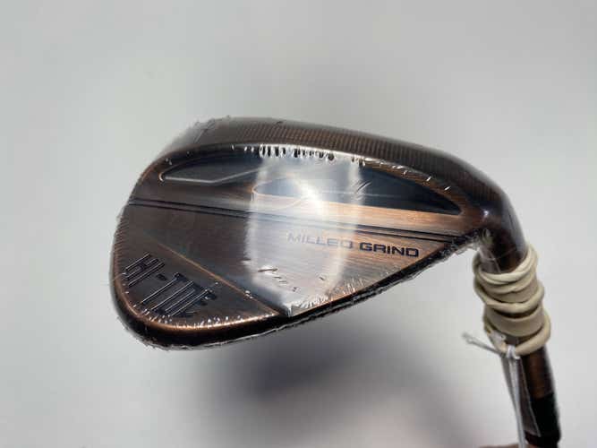 TaylorMade Milled Grind Hi-Toe 3 Copper 60* 10 KBS Hi-Rev 2.0 Wedge Steel RH